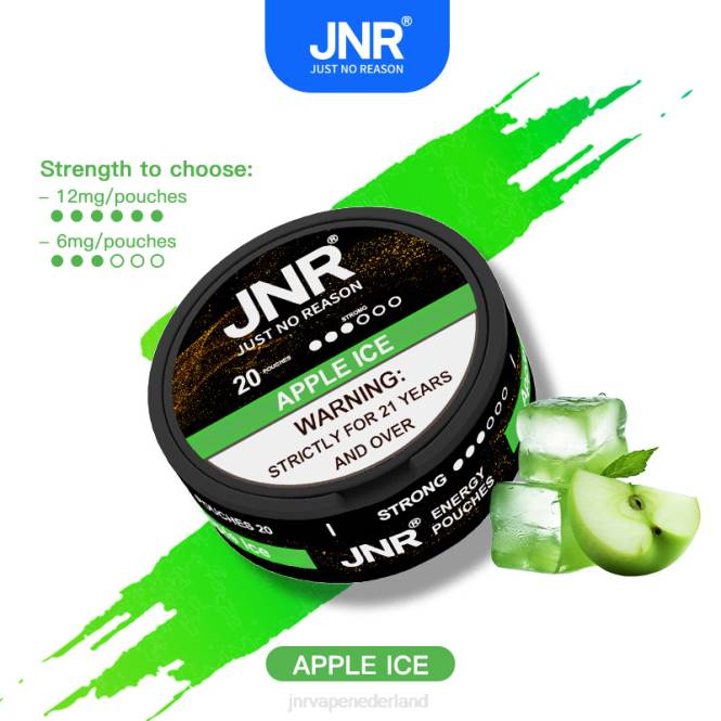 jnr energiezakjes appel ijs - JNR vapes website 0HX8R101