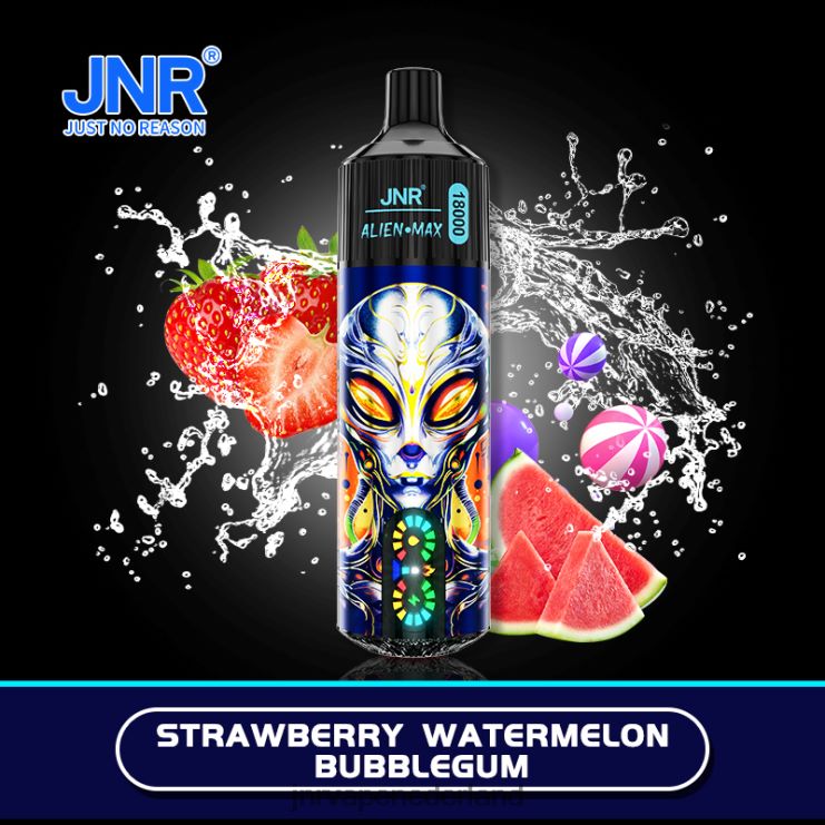 aardbei-watermeloen bubblegum JNR ALIEN maximaal - JNR vape price VF40BF24