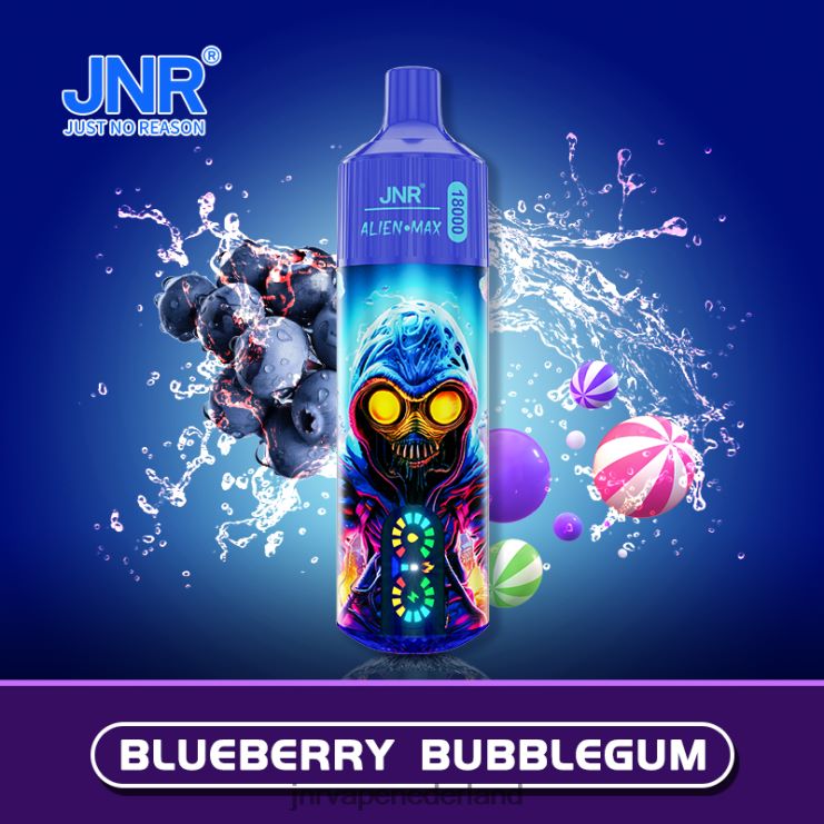 bosbessen kauwgom JNR ALIEN maximaal - JNR vape nicotine VF40BF31