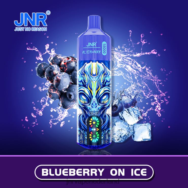 bosbessen op ijs JNR ALIEN maximaal - JNR vape Amsterdam VF40BF30