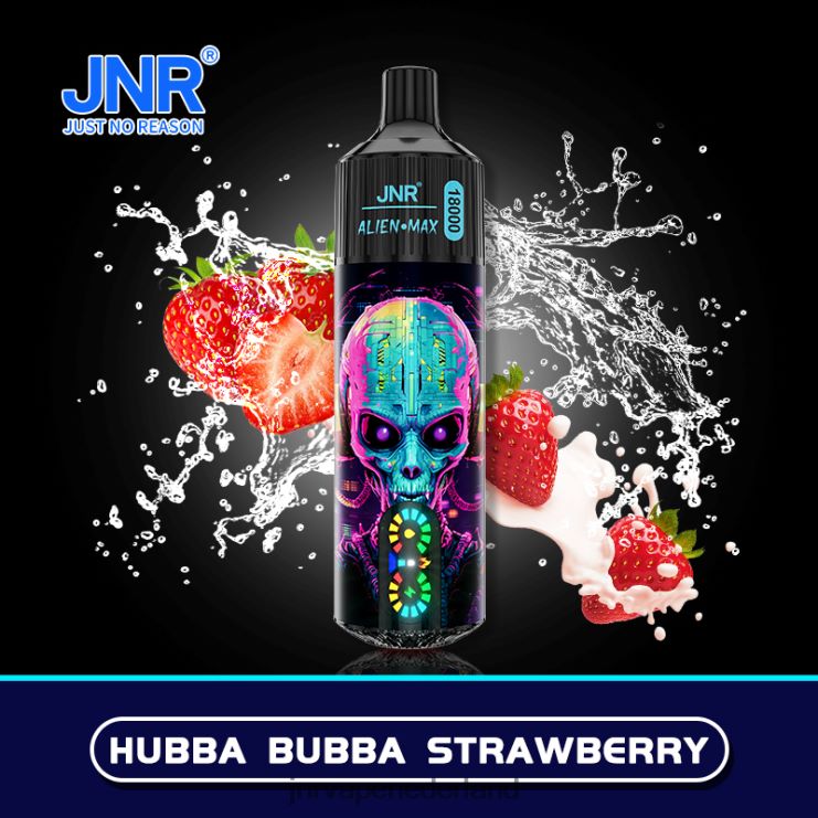 hubba bubba aardbei JNR ALIEN maximaal - JNR vape flavours VF40BF28