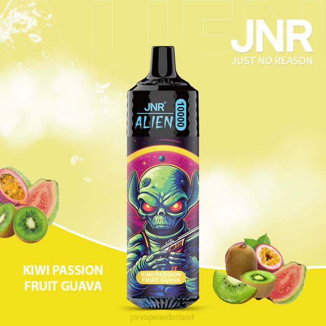 jnr buitenaards wezen kiwi-passievrucht-guave - JNR vape Nederland 0HX8R153