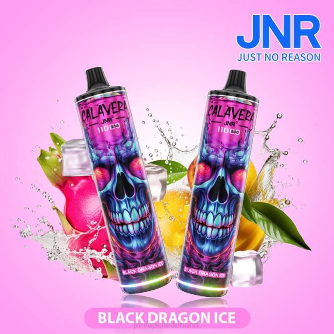 jnr calavera zwart drakenijs - JNR vape pods 0HX8R300