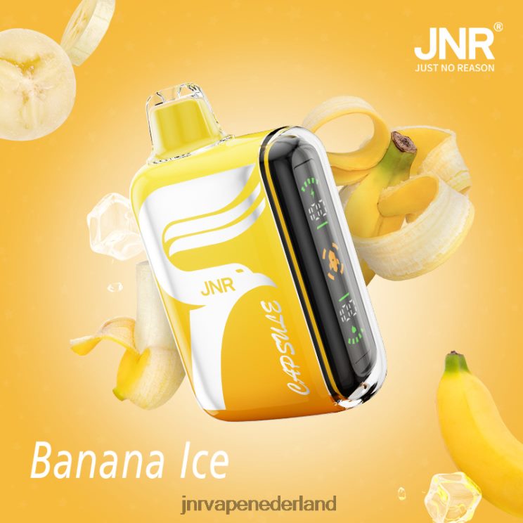 JNR capsule bananen-ijs - JNR vape shop 8B48X56