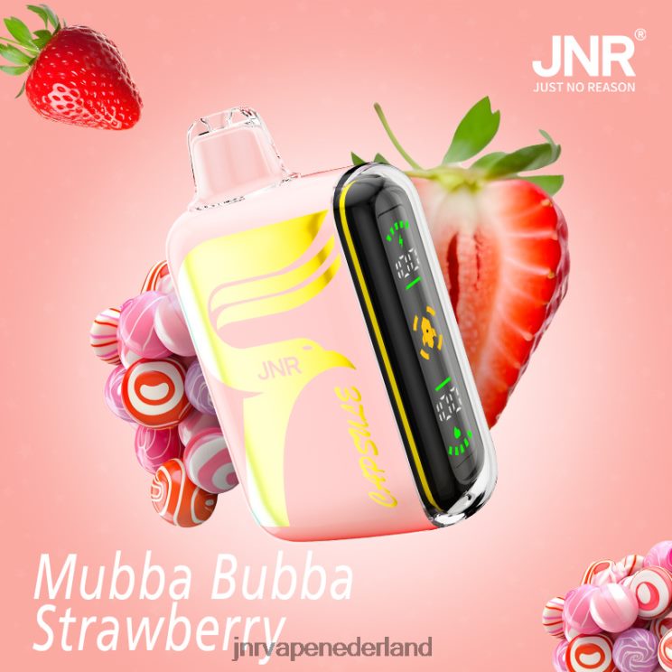 JNR capsule mubba-bubba-aardbei - JNR vapes factory 8B48X65