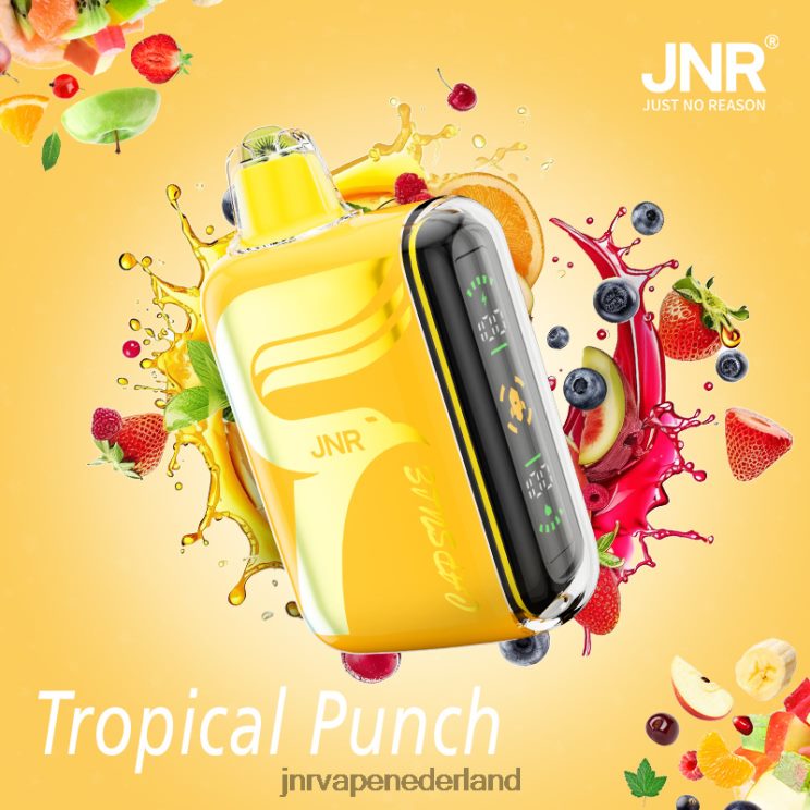 JNR capsule tropische punch - JNR vape Nederland 8B48X71