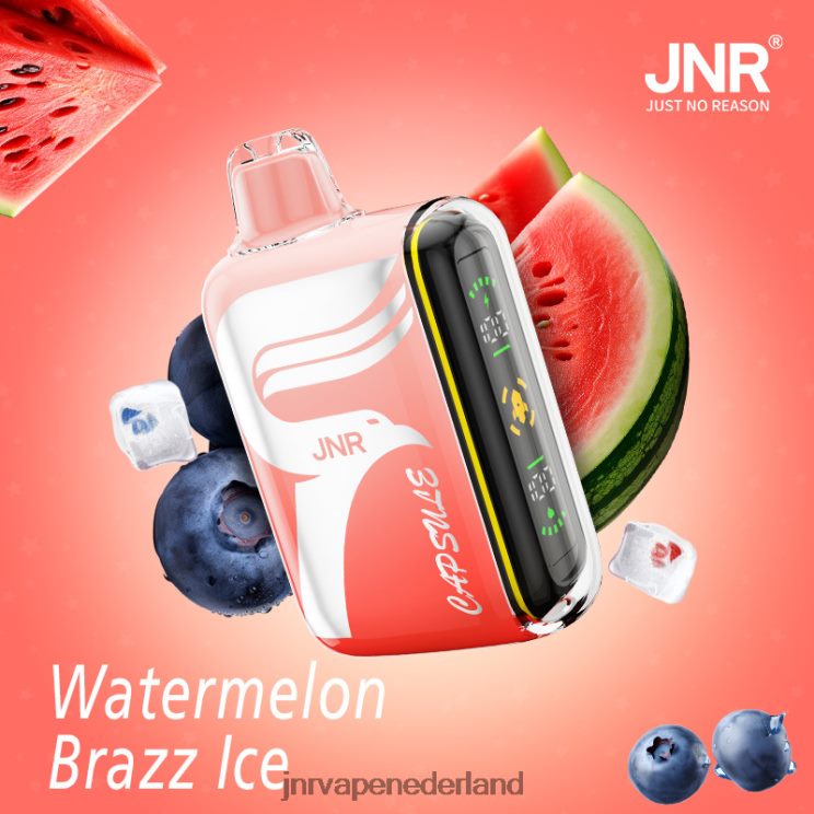 JNR capsule watermeloen brazz ijs - JNR vapes website 8B48X72