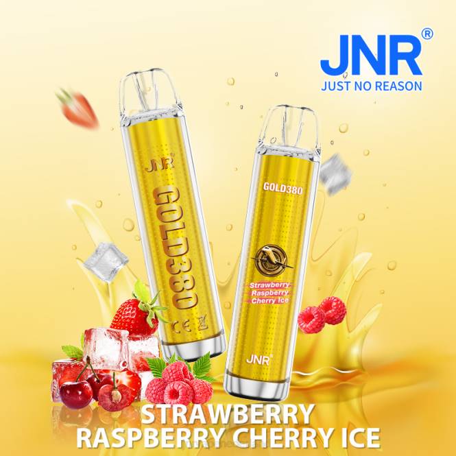 jnr goud380 Aardbei-framboos-kersenijs - JNR vape flavours 0HX8R39