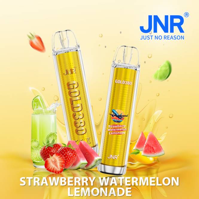 jnr goud380 Aardbeien-watermeloen limonade - JNR vape review 0HX8R45