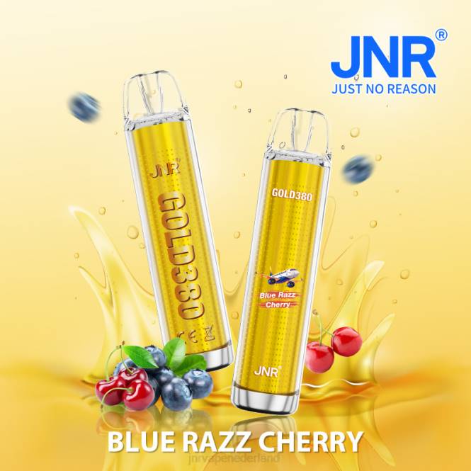 jnr goud380 blauwe razz-kers - JNR vape pods 0HX8R50