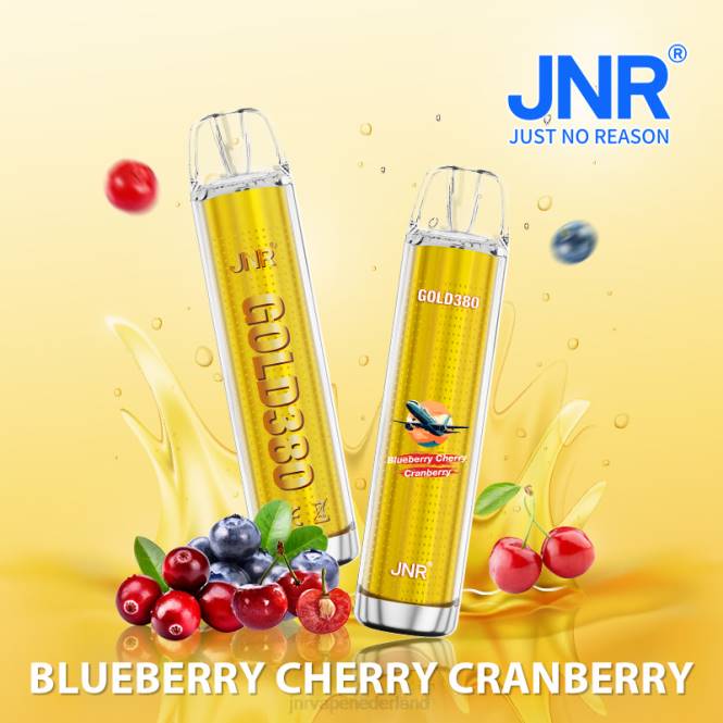 jnr goud380 bosbes kers cranberry - JNR vape Nederland 0HX8R43