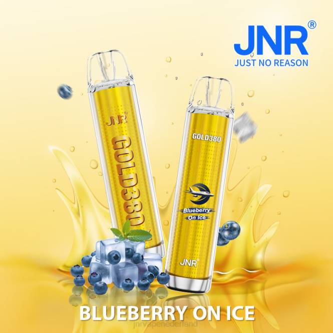 jnr goud380 bosbessen op ijs - JNR vape flavours 0HX8R49