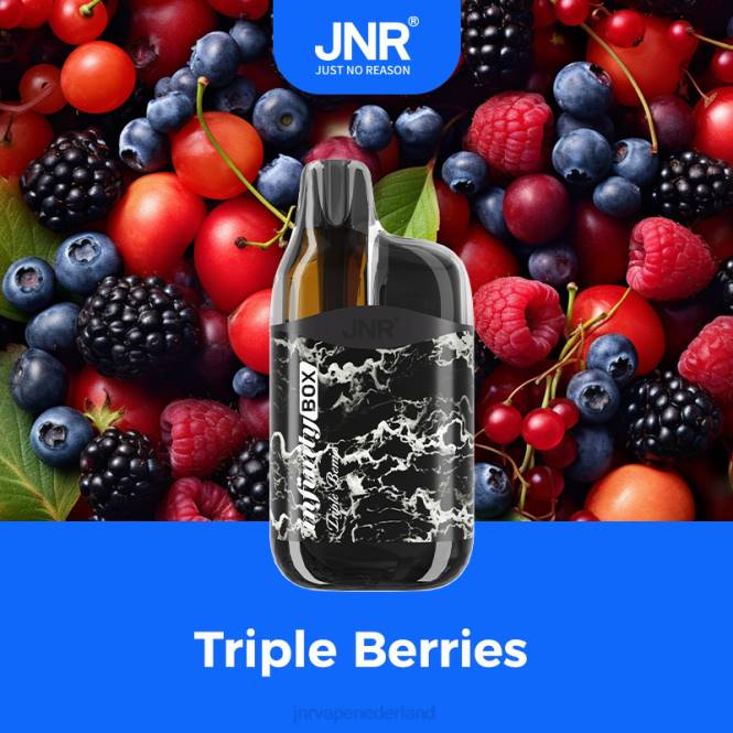 JNR Infinity doos drievoudige bessen - JNR vape review 0HX8R95