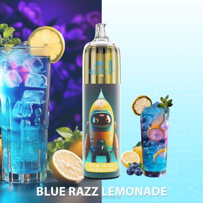 jnr raket-x blauwe razz-limonade - JNR vape amsterdam 0HX8R122