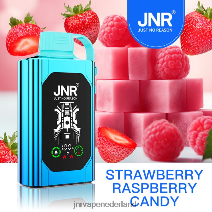 JNR SHISHA doos Aardbeien-frambozen snoep - JNR vapes website 8B48X82