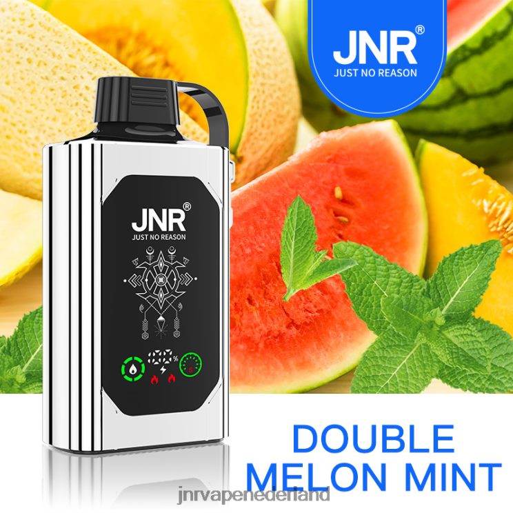 JNR SHISHA doos dubbele meloen munt - JNR vape Amsterdam 8B48X89