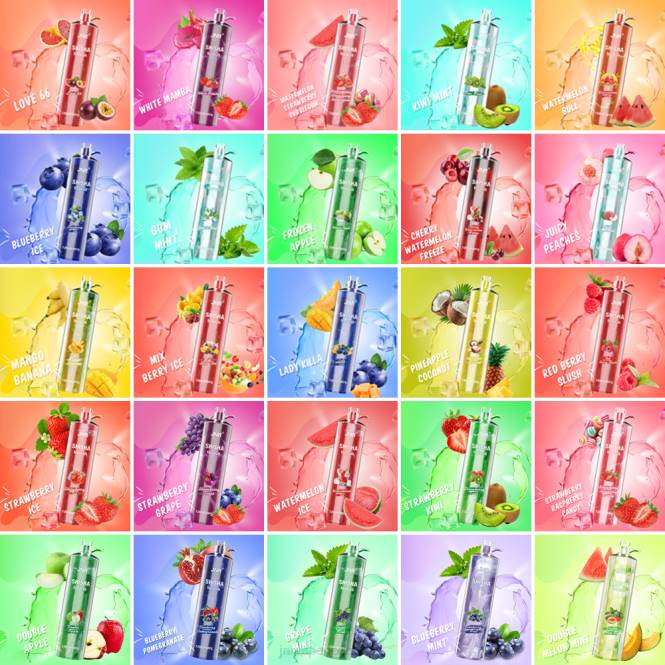 jnr shisha Kiwi-watermeloen - JNR vape pods 0HX8R190
