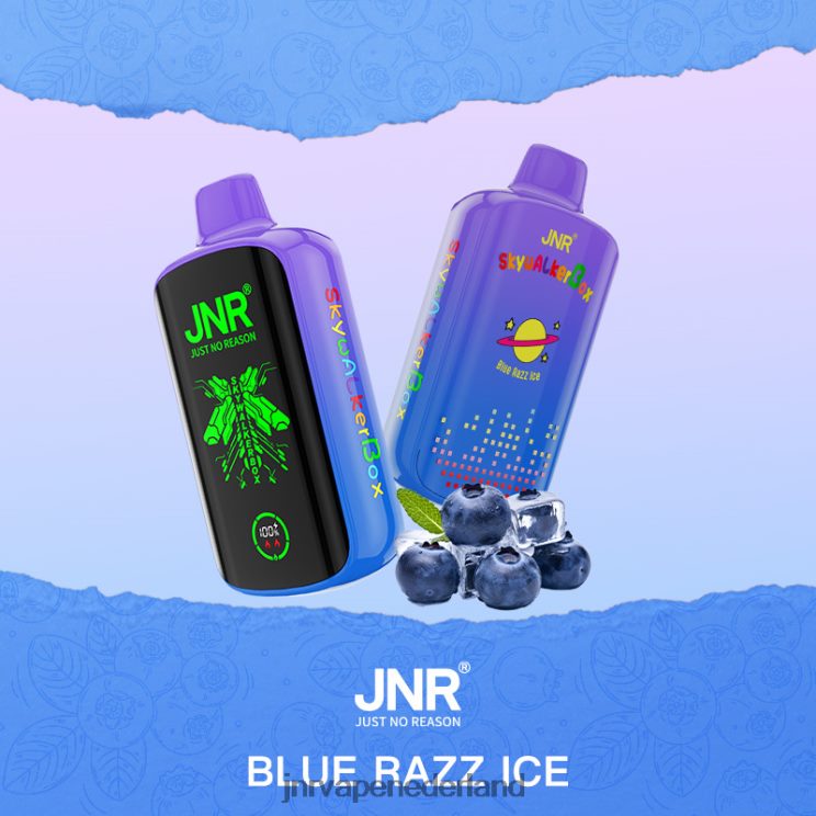 JNR SKYWALKER doos blauw razz-ijs - JNR vape nicotine 8B48X40