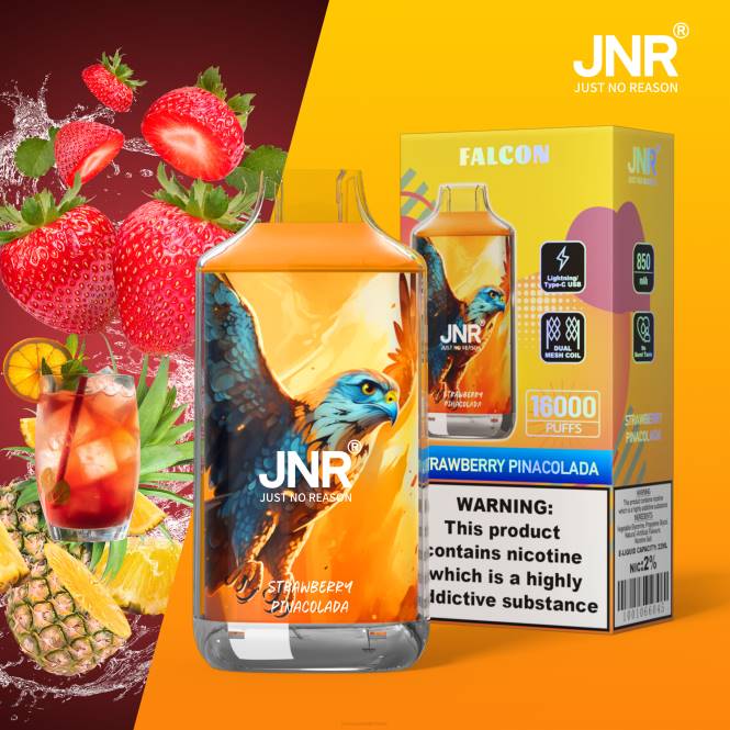jnr valk Aardbeienpinacolada - JNR vape amsterdam 0HX8R202