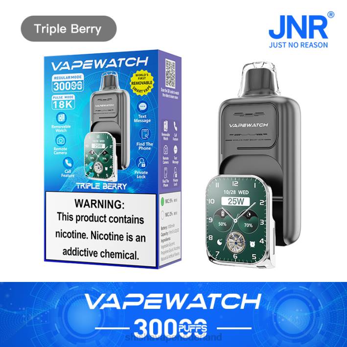 JNR damp horloge - JNR vape nicotine drievoudige bes 578T6