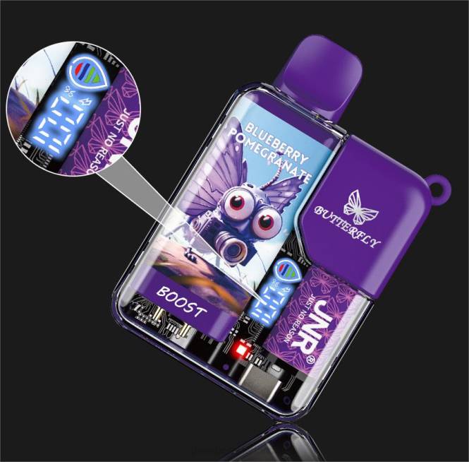 jnr vlinder bosbessen granaatappel - JNR vapes website 0HX8R61