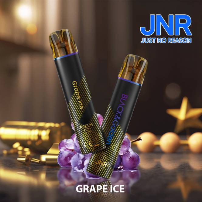 jnr zwart & gloden druiven ijs - JNR vape nicotine 0HX8R276